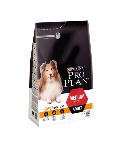  Про План/Pro Plan  1,5кг корм для собак средних пород 10-25кг Medium Курица