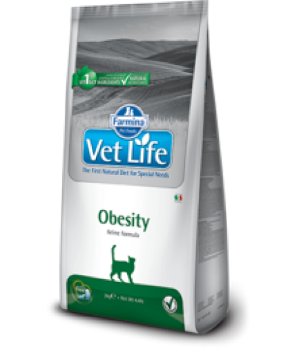  Фармина/Farmina Vet Life Cat Obesity корм для кошек при ожирении  400гр