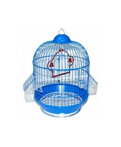  Клетка для птиц №1 круглая  23*35 см Уют