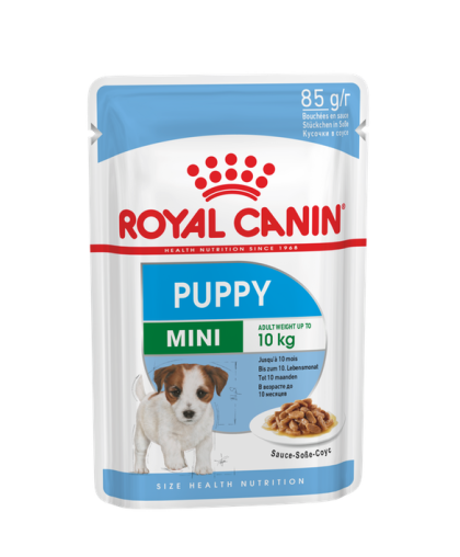  Роял Канин/Royal Canin Мини Паппи корм для собак (соус)  85гр*12