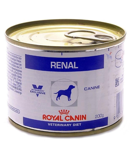  Роял Канин/Royal Canin Ренал корм для собак при почечных заболеваниях (конс.)  200гр*12