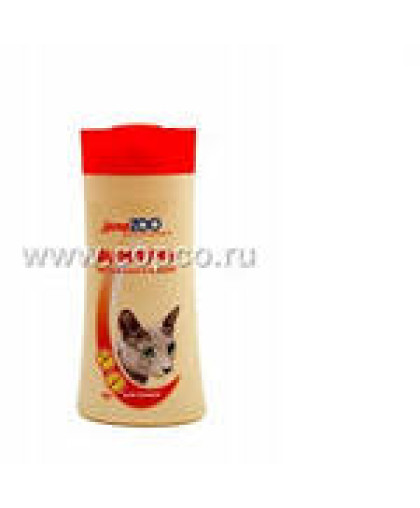 Шампунь Доктор Зоо для кошек от блох и клещей 250мл*15 Шампунь Доктор Зоо для кошек от блох и клещей 250мл*15