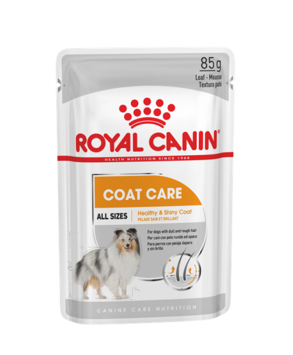  Роял Канин/Royal Canin Коат Кэа Эдалт корм для собак паштет  85гр