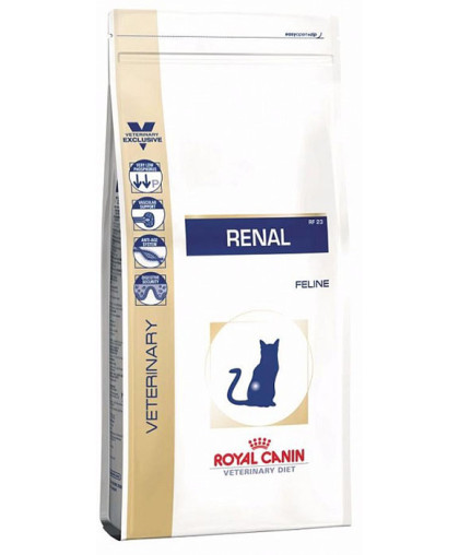  Роял Канин/Royal Canin Ренал корм для кошек при почечных заболеваниях  2кг