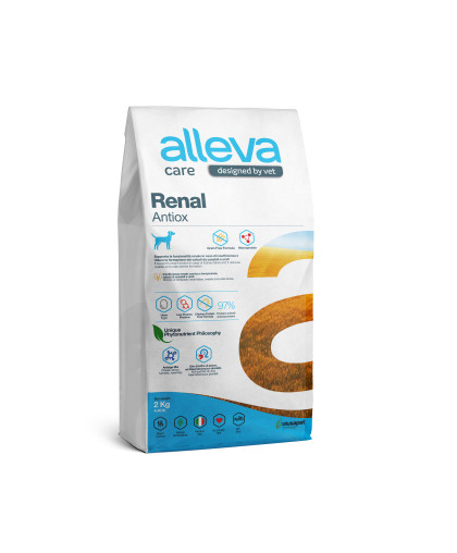  Аллева/Alleva Care Dog Adult Renal-Antiox корм для собак для поддержания функции почек  2 кг