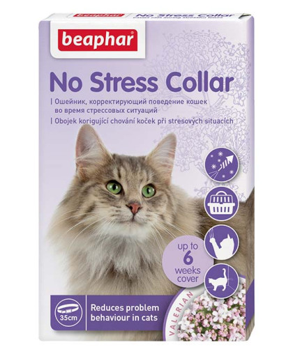  Беафар No Stress Collar для кошек ошейник успокаивающий  35см*6