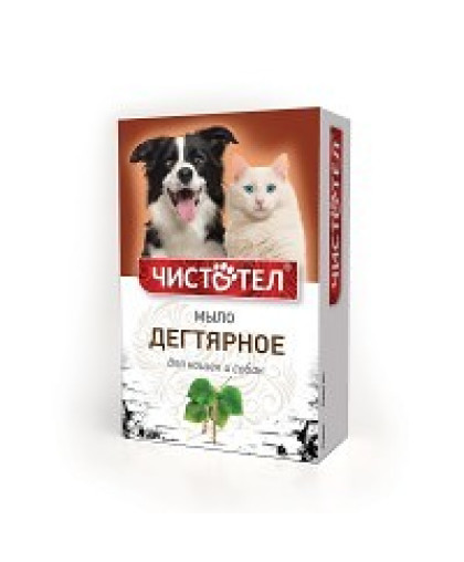  Мыло Дегтярное Чистотел  80гр*60