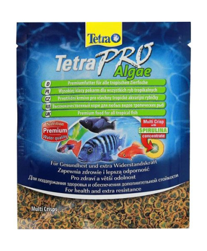  TetraPro Algae Crips для всех видов рыб в чипсах  12гр