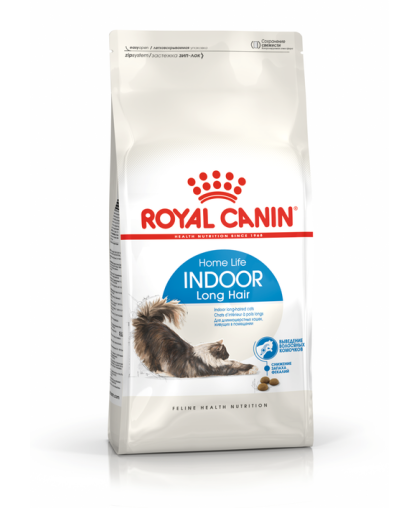  Роял Канин/Royal Canin Индор Лонг Хэйр корм для кошек  2кг