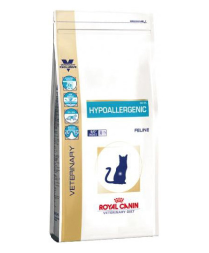  Роял Канин/Royal Canin Гипоаллердженик корм для кошек  500гр