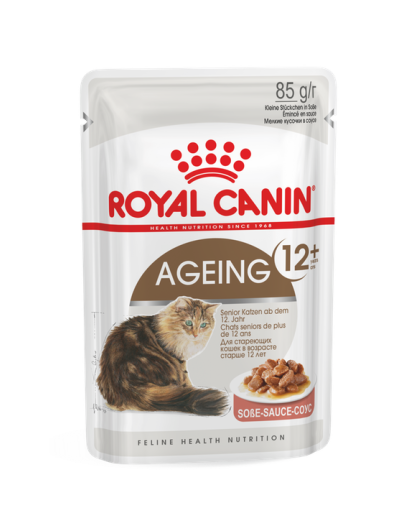  Роял Канин/Royal Canin пауч  85гр корм для кошек Эйджинг 12+ соус*12