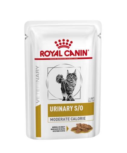  Роял Канин/Royal Canin Уринари С/О Модерейт корм для кошек соус  85гр