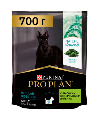  Про План/Pro Plan Nature Elements  700гр корм для собак мелких и карликовых пород Ягненок*8