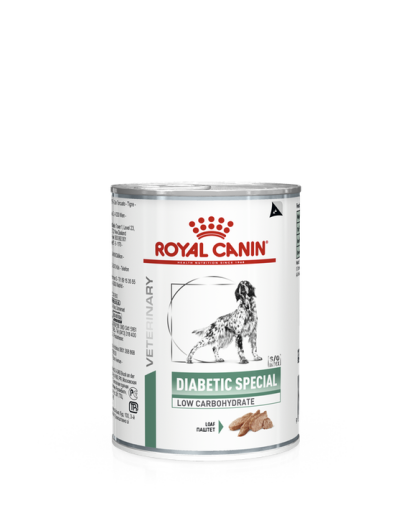  Роял Канин/Royal Canin Диабетик Спешиал Лоу Карбогидрат корм для собак (конс.)  410гр