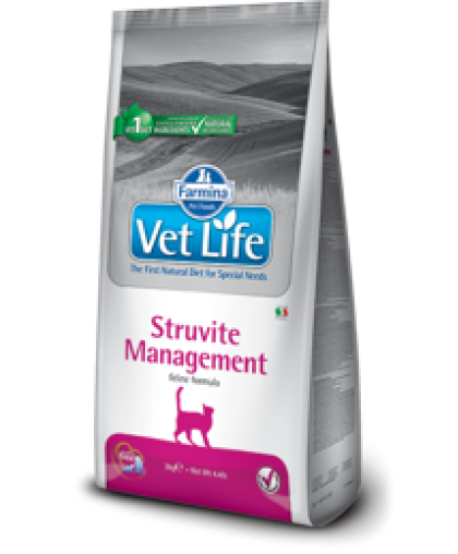  Фармина/Farmina Vet Life Cat Management Struvite корм для кошек профилактика рецидивов МКБ  5кг