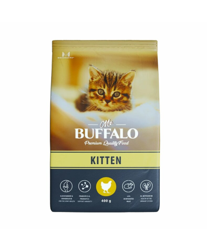  Буффало/Buffalo корм для котят Курица  400гр*25