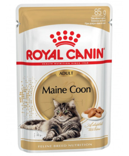  Роял Канин/Royal Canin Мэйн Кун корм для кошек  85гр соус*12 пауч