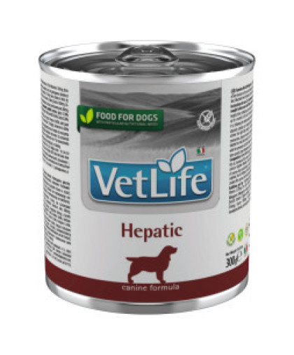  Фармина/Farmina  консервы Vet Life Dog Hepatic корм для собак при заболеваниях печени  300гр*6