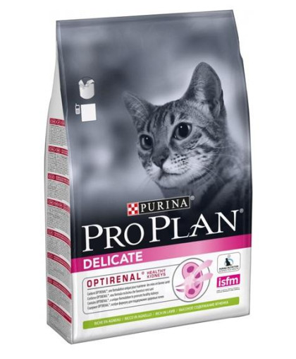  Про План/Pro Plan  1,5кг корм для кошек Delicate чувствитвительное пищеварение Ягненок