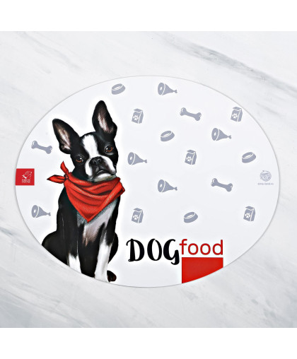  Коврик под миску Dog Food  35*28см