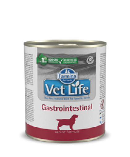  Фармина/Farmina  консервы Vet Life Gastrointestinal корм для собак при заболеваниях ЖКТ  300гр*6