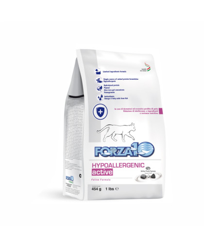  Форца10/Forza10 Hypoallergenic корм для кошек с пищевой непереносимостью и аллергией Рыба  454гр