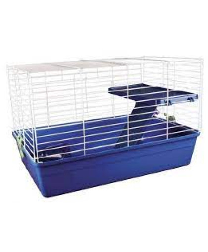  Клетка для кроликов и шиншил №1 боковая дверь 2 этажа  69*45*43см Уют