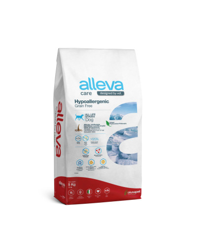  Аллева/Alleva Care Dog Adult Hypoallergenic беззерновой корм для собак при пищевой аллергии  5кг