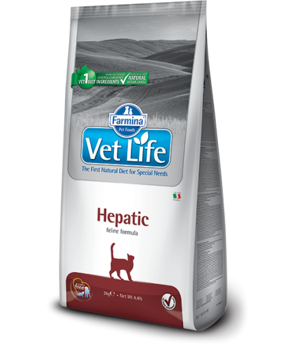  Фармина/Farmina Vet Life Cat Hepatic корм для кошек при заболевании печени  400гр