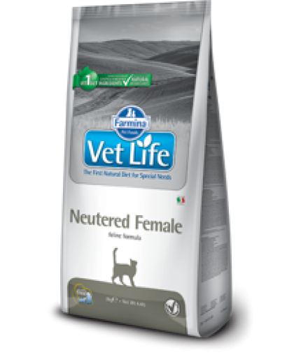  Фармина/Farmina Vet Life Cat Neutered Female корм для кошек стерилизованных  2кг