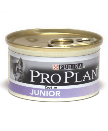  Про План/Pro Plan  консервы  85гр корм для котят Junior Курица