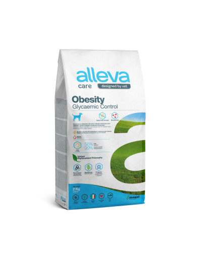  Аллева/Alleva Care Dog Adult Obesity корм для собак при ожирении, сахарном диабете  2кг