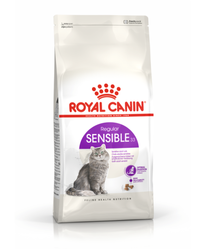  Роял Канин/Royal Canin Сенсибл корм для кошек Чувствительное пищеварение  2кг