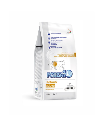  Форца10/Forza10 Urinary корм для кошек с МКБ Рыба  1,5кг