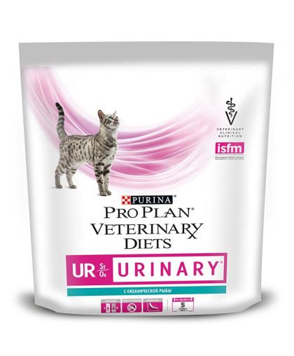  Пурина/Purina  350гр корм для кошек UR диета при забол. моч.система рыба