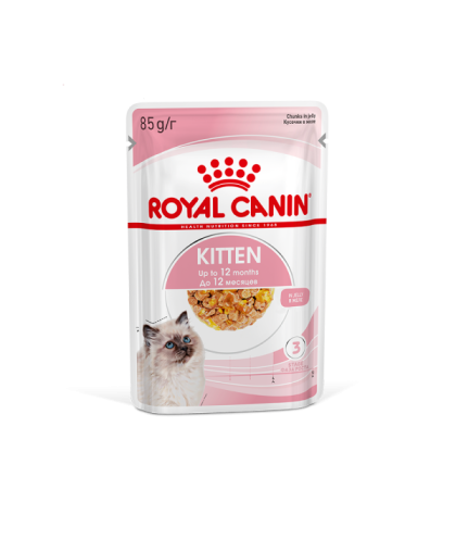  Роял Канин/Royal Canin пауч  85гр корм для котят Киттен Инстинкт с 4-х месяцев нежные кусочки желе