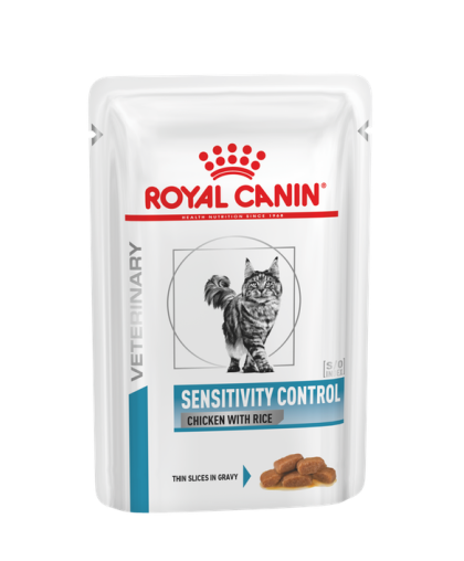  Роял Канин/Royal Canin пауч  85гр корм для кошек Сенсит контрол Курица с рисом