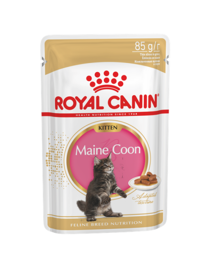  Роял Канин/Royal Canin Мэйн Кун Киттен корм для котят  85гр*12